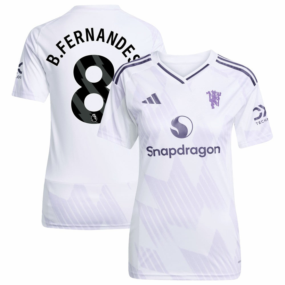 Bruno Fernandes Manchester United Women's 2025/26 Away Replica Player Jersey
