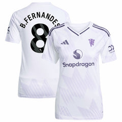 Bruno Fernandes Manchester United Women's 2025/26 Away Replica Player Jersey