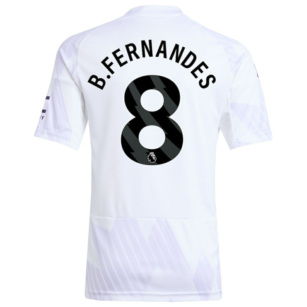 Bruno Fernandes Manchester United Youth 2025/26 Away Replica Player Jersey