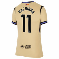 Raphinha Barcelona Women's 2025/26 Away Stadium Replica Jersey