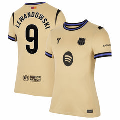 Robert Lewandowski Barcelona Women's 2025/26 Away Stadium Replica Jersey