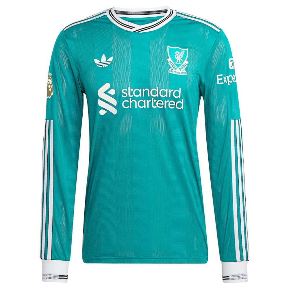 Liverpool 2025/26 Third Long Sleeve Custom Jersey