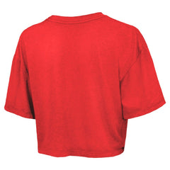 Philadelphia Phillies Majestic Threads Women's Boxy Crop T-Shirt - MLB T-shirts