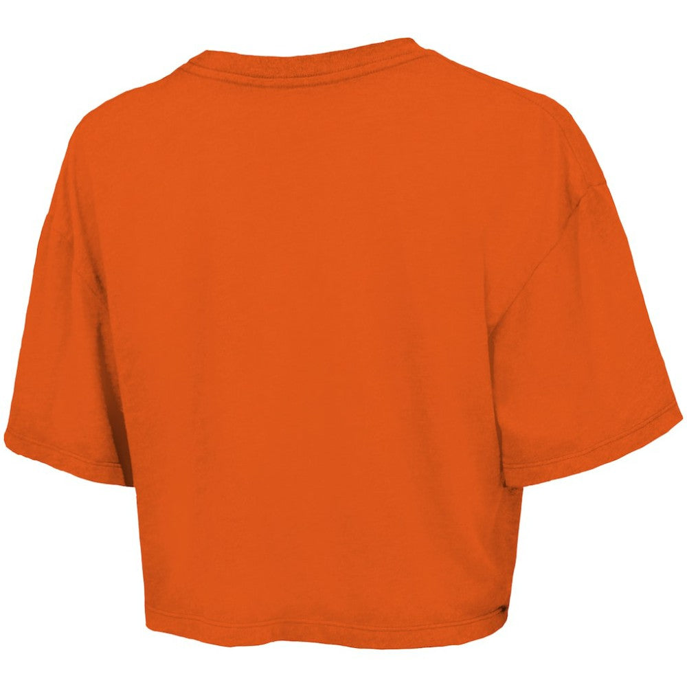 Detroit Tigers Majestic Threads Women's Boxy Crop T-Shirt - MLB T-shirts