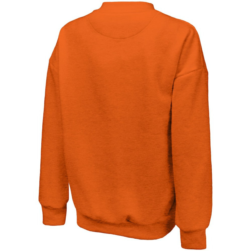 Detroit Tigers Majestic Threads Women's Bernard Classic Tri-Blend Sweatshirt - MLB Sweatshirts