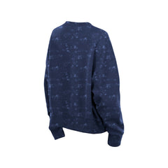 Navy Indiana Pacers Women's Throwback Collection Mineral Wash Crewneck Sweatshirt | NBA