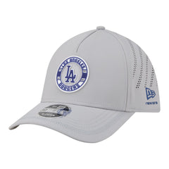 Los Angeles Dodgers New Era Patch 39THIRTY A-Frame M-Crown Perforated Flex Hat - MLB Hats