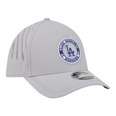 Los Angeles Dodgers New Era Patch 39THIRTY A-Frame M-Crown Perforated Flex Hat - MLB Hats