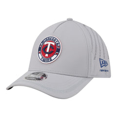 Minnesota Twins New Era Patch 39THIRTY A-Frame M-Crown Perforated Flex Hat - MLB Hats