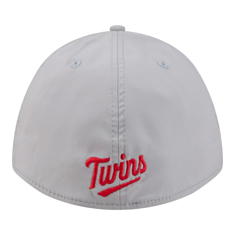 Minnesota Twins New Era Patch 39THIRTY A-Frame M-Crown Perforated Flex Hat - MLB Hats