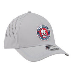 St. Louis Cardinals New Era Patch 39THIRTY A-Frame M-Crown Perforated Flex Hat - MLB Hats