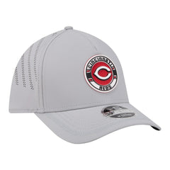 Cincinnati Reds New Era Patch 39THIRTY A-Frame M-Crown Perforated Flex Hat - MLB Hats