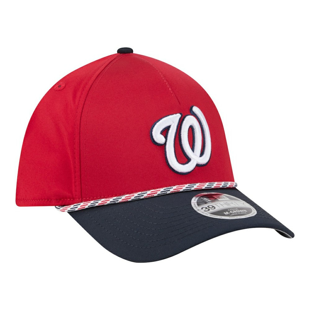 Washington Nationals New Era Rope M-Crown A-Frame 39THIRTY Flex Hat - MLB Hats