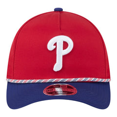 Philadelphia Phillies New Era Rope M-Crown A-Frame 39THIRTY Flex Hat - MLB Hats