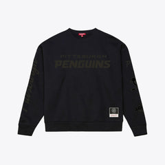 Pittsburgh Penguins Mitchell & Ness Unisex Phantom Fleece Crew Neck Sweatshirt -  NHL Sweatshirts