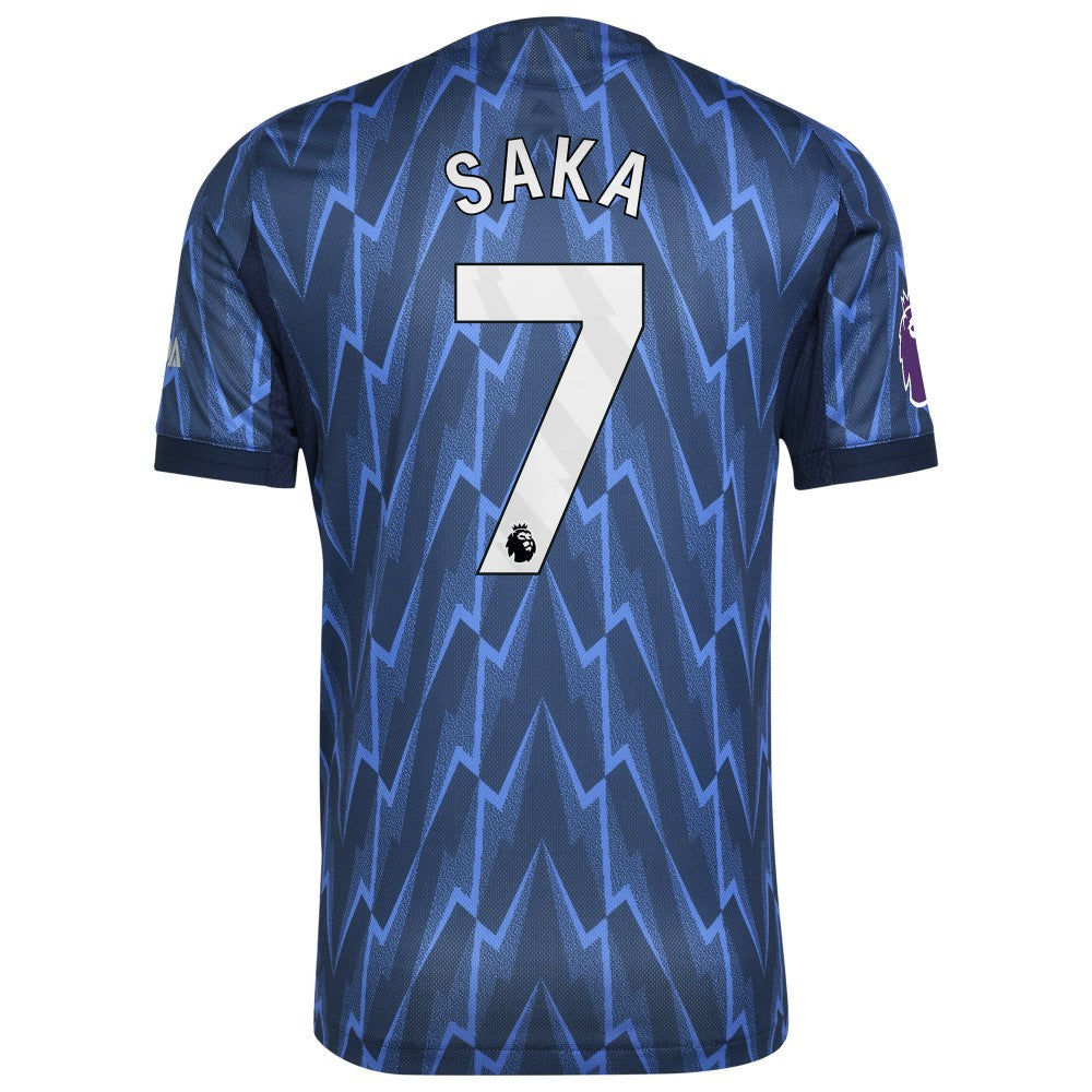 Bukayo Saka Arsenal 2025/26 Away Player Jersey