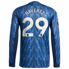 Kai Havertz Arsenal 2025/26 Away Long Sleeve Player Jersey