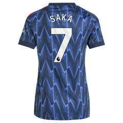 Bukayo Saka Arsenal Women's 2025/26 Away Replica Player Jersey