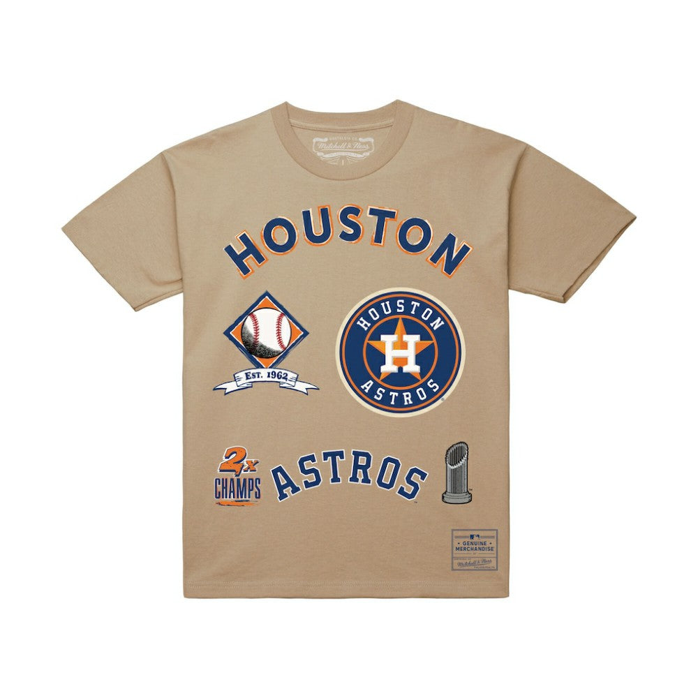 Houston Astros Mitchell & Ness Legacy Defined T-Shirt - MLB T-shirts