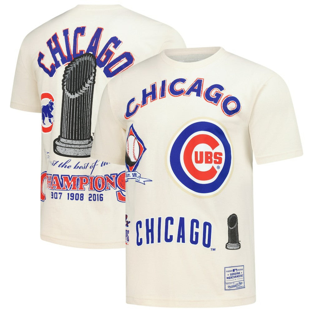 Chicago Cubs Mitchell & Ness Legacy Defined T-Shirt - MLB T-shirts