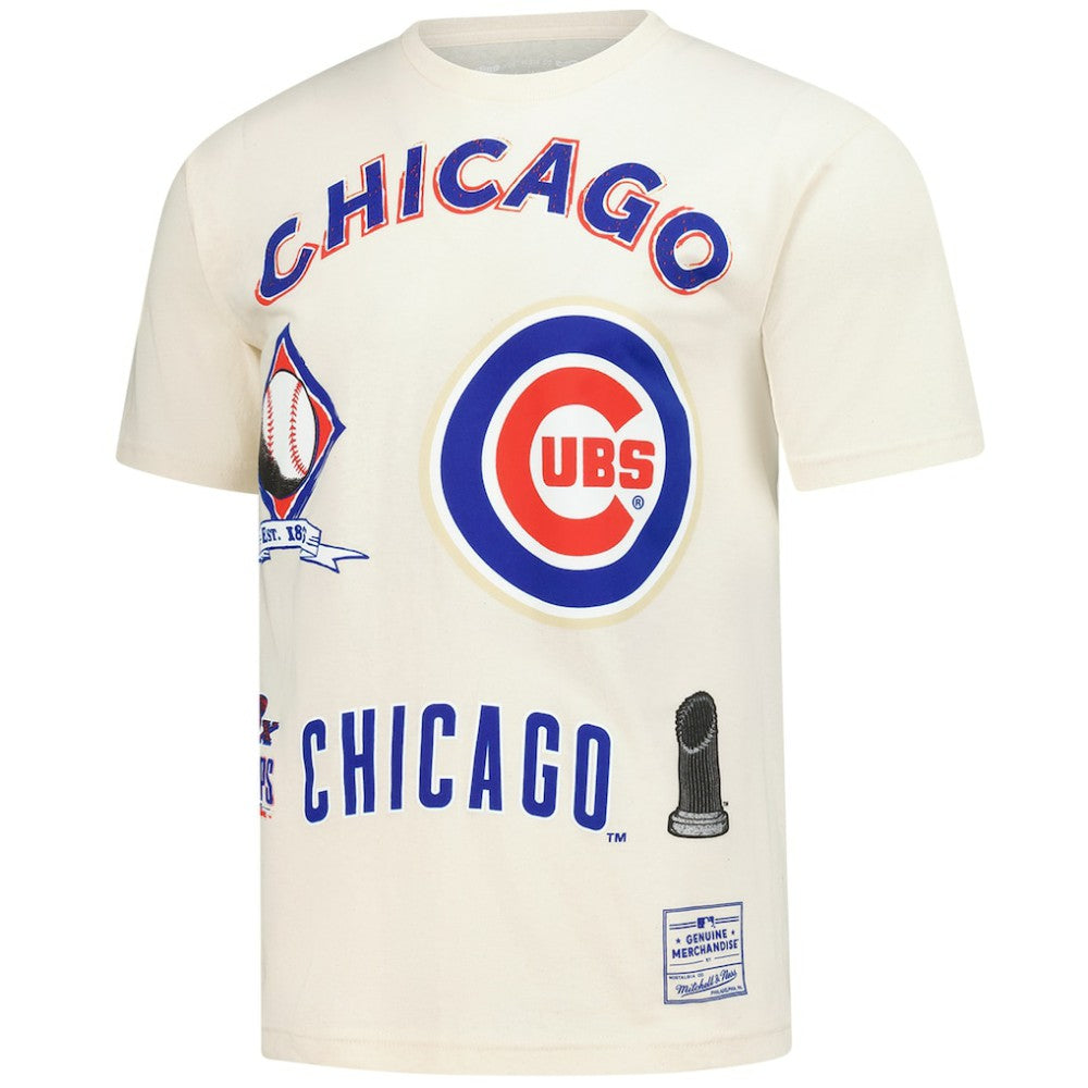 Chicago Cubs Mitchell & Ness Legacy Defined T-Shirt - MLB T-shirts