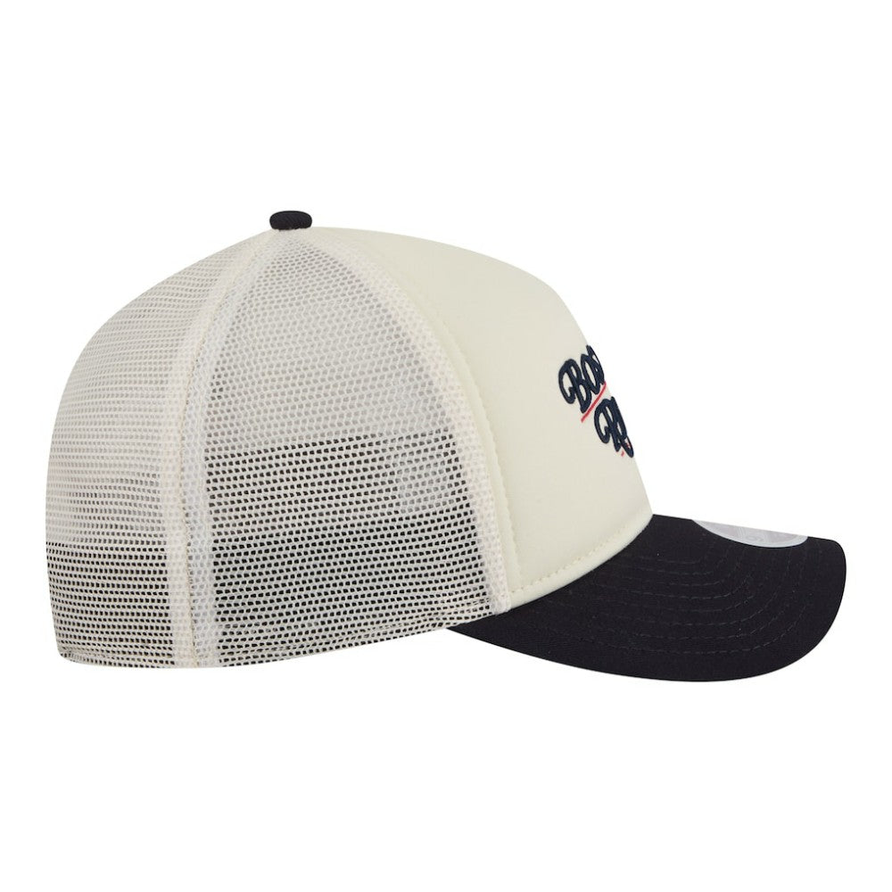 Boston Red Sox New Era Women's Retro 9FORTY M-Crown A-Frame Trucker Adjustable Hat - MLB Hats