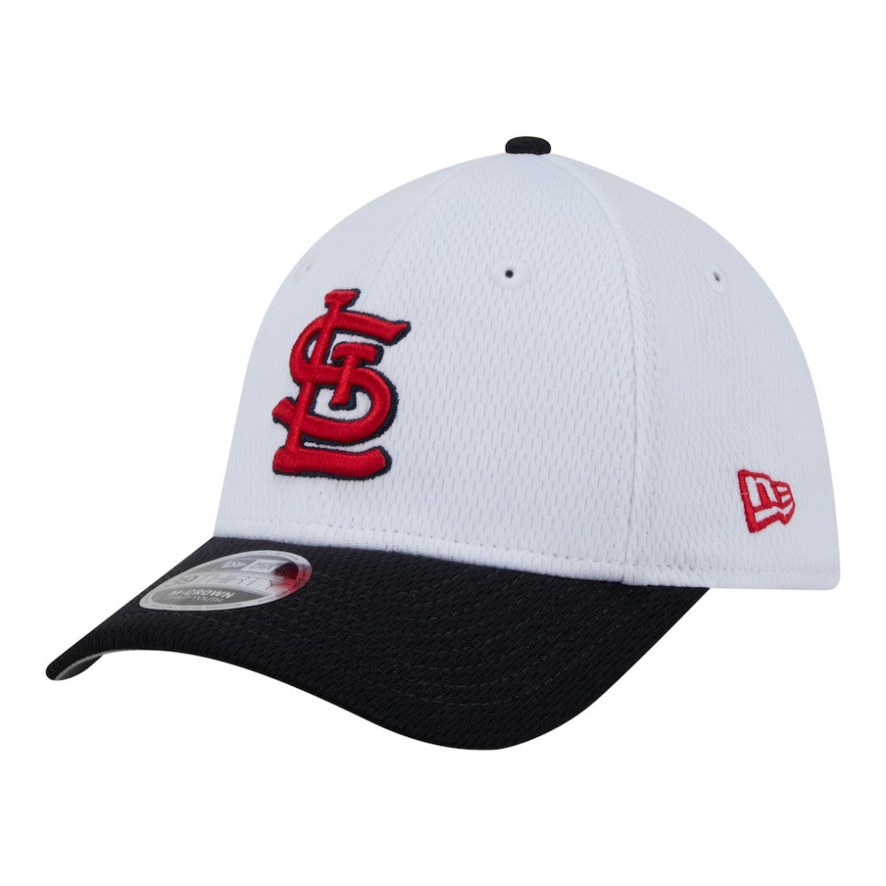St. Louis Cardinals New Era Youth Baseball 39THIRTY M-Crown Flex Hat - MLB Hats