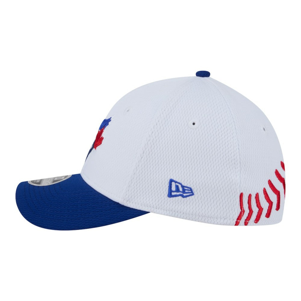 Toronto Blue Jays New Era Youth  Baseball 39THIRTY M-Crown Flex Hat - MLB Hats