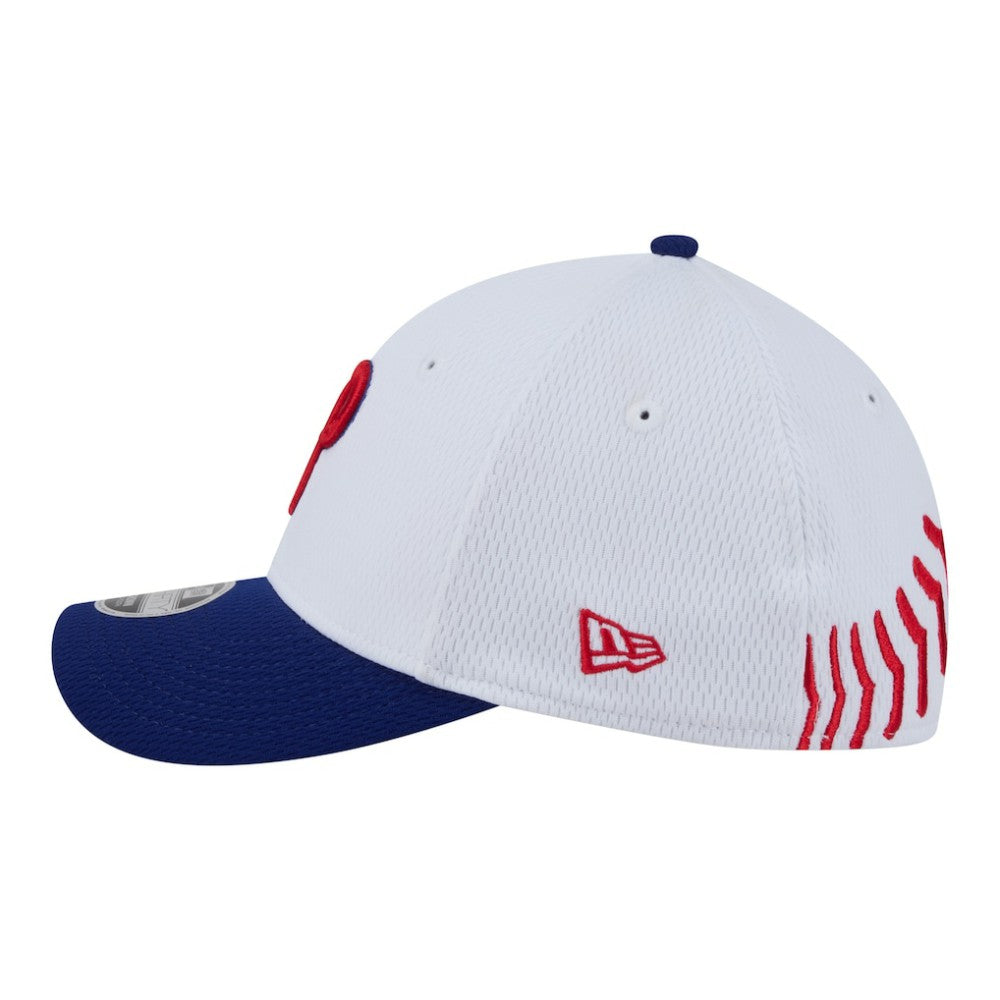 Philadelphia Phillies New Era Youth Baseball 39THIRTY M-Crown Flex Hat - MLB Hats