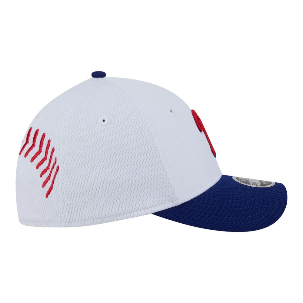 Philadelphia Phillies New Era Youth Baseball 39THIRTY M-Crown Flex Hat - MLB Hats