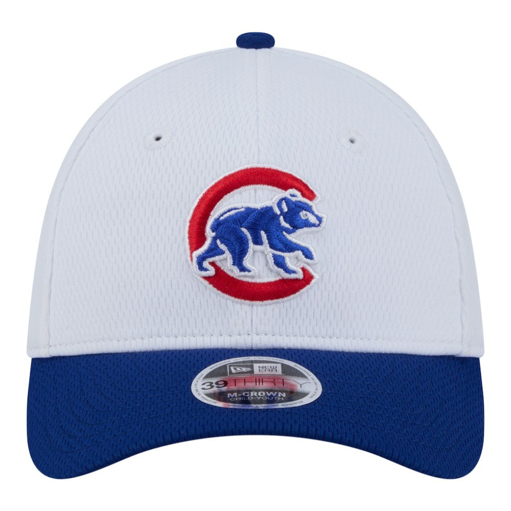 Chicago Cubs New Era Youth Baseball 39THIRTY M-Crown Flex Hat - MLB Hats