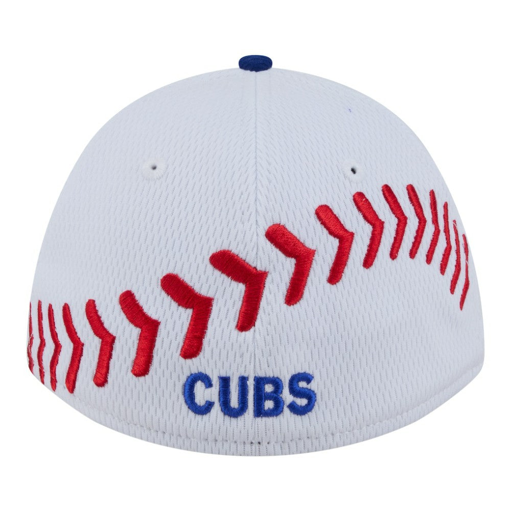 Chicago Cubs New Era Youth Baseball 39THIRTY M-Crown Flex Hat - MLB Hats