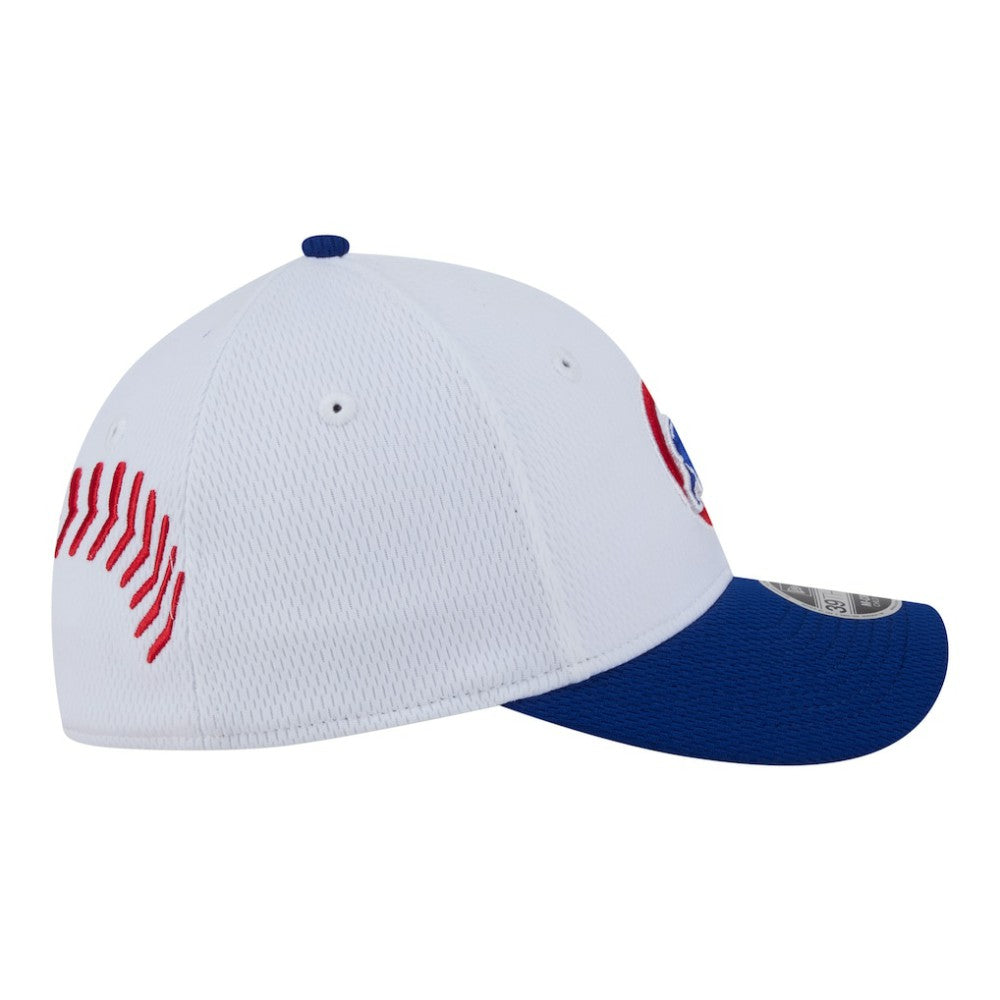 Chicago Cubs New Era Youth Baseball 39THIRTY M-Crown Flex Hat - MLB Hats