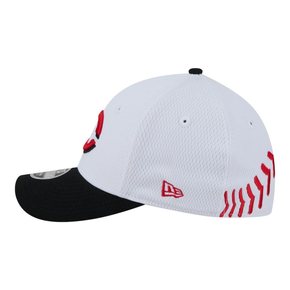 Cincinnati Reds New Era Youth Baseball 39THIRTY M-Crown Flex Hat - MLB Hats