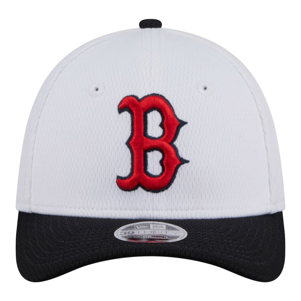 Boston Red Sox New Era Youth Baseball 39THIRTY M-Crown Flex Hat - MLB Hats