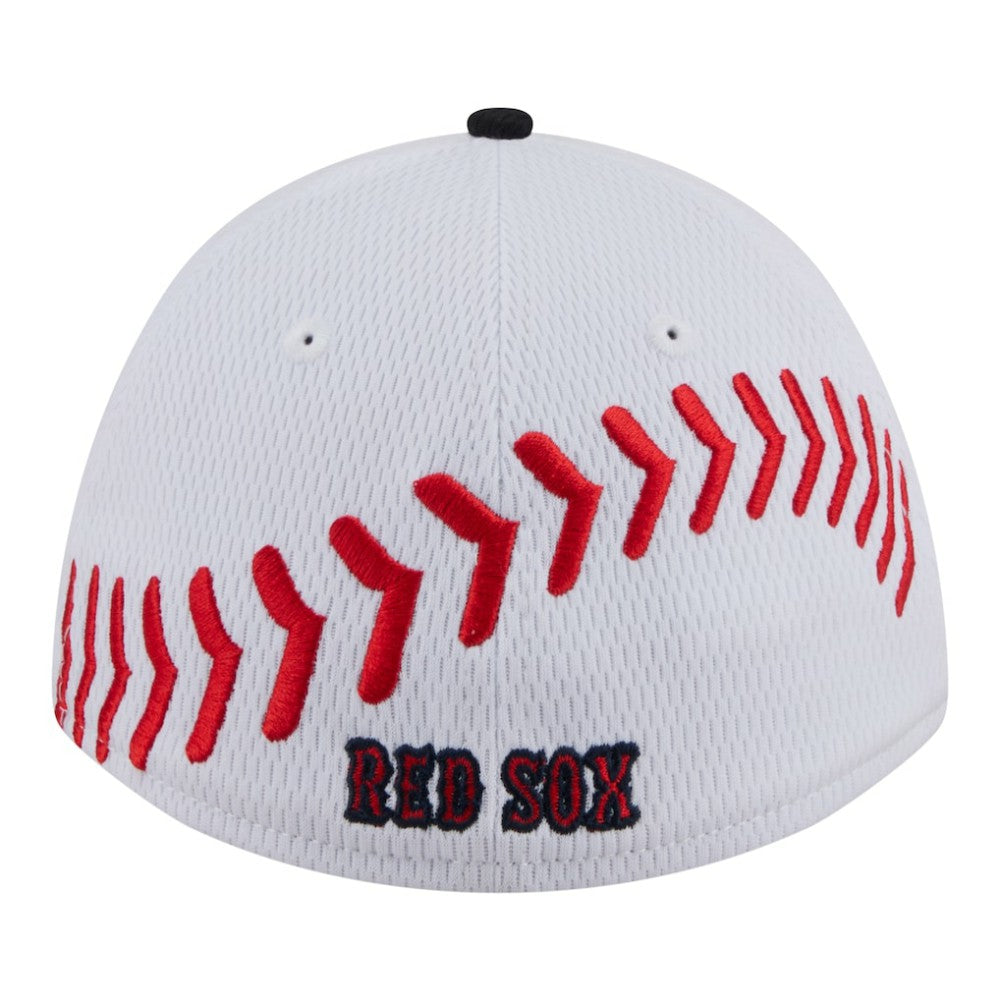 Boston Red Sox New Era Youth Baseball 39THIRTY M-Crown Flex Hat - MLB Hats