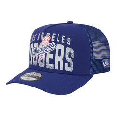 Los Angeles Dodgers New Era Youth Logo Fade A-Frame 9FIFTY Snapback Hat - MLB Hats