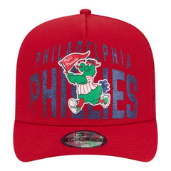 Philadelphia Phillies New Era Youth Logo Fade A-Frame 9FIFTY Snapback Hat - MLB Hats