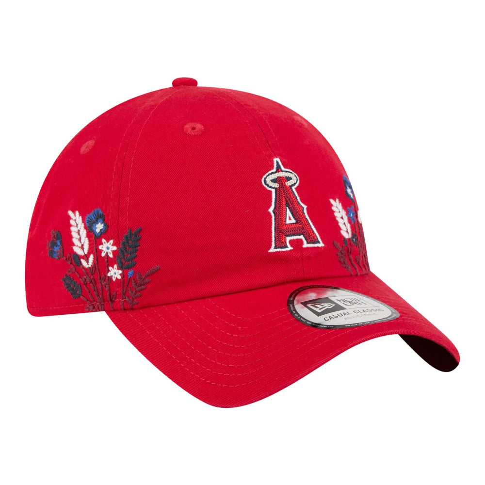 Los Angeles Angels New Era Women's Wildflower Casual Classic Adjustable Hat - MLB Hats