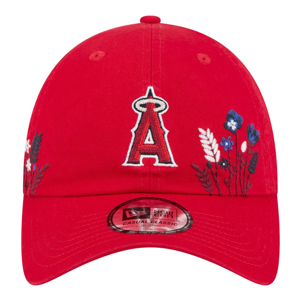 Los Angeles Angels New Era Women's Wildflower Casual Classic Adjustable Hat - MLB Hats