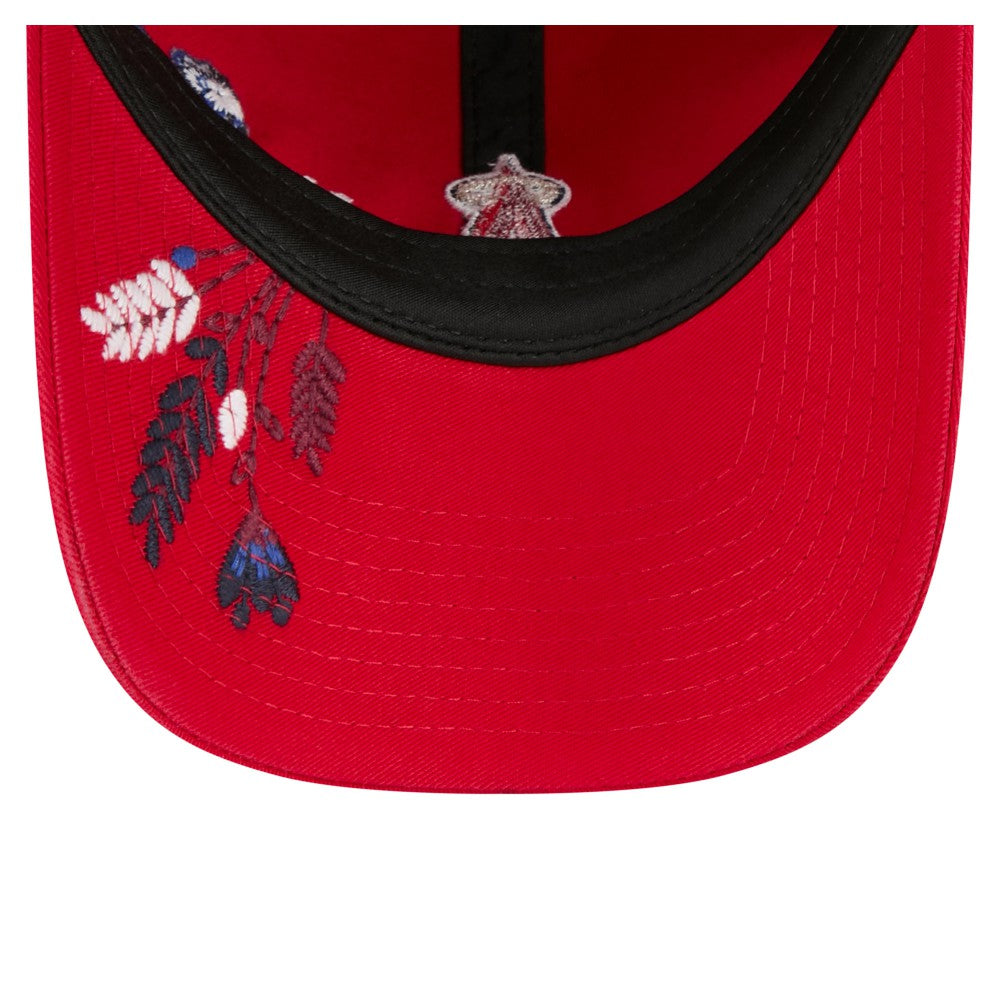 Los Angeles Angels New Era Women's Wildflower Casual Classic Adjustable Hat - MLB Hats