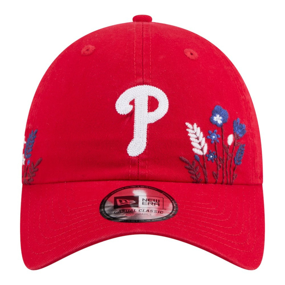Philadelphia Phillies New Era Women's Wildflower Casual Classic Adjustable Hat - MLB Hats