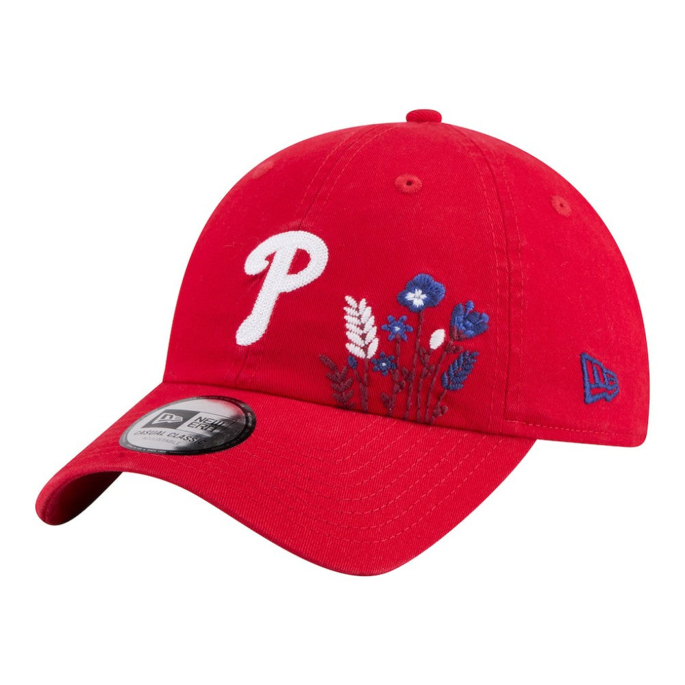 Philadelphia Phillies New Era Women's Wildflower Casual Classic Adjustable Hat - MLB Hats