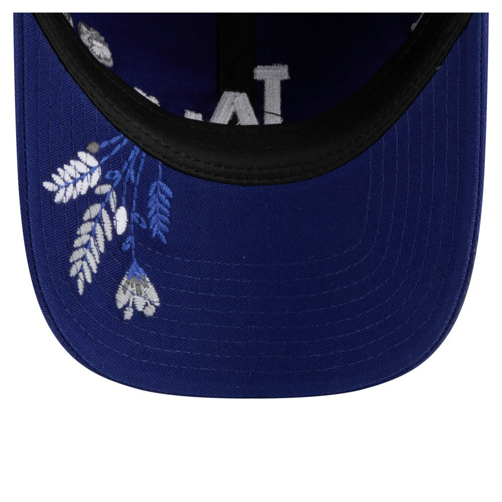 Los Angeles Dodgers New Era Women's Wildflower Casual Classic Adjustable Hat - MLB Hats