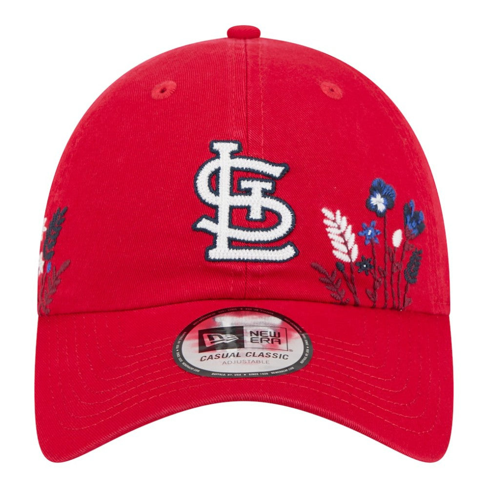 St. Louis Cardinals New Era Women's Wildflower Casual Classic Adjustable Hat - MLB Hats