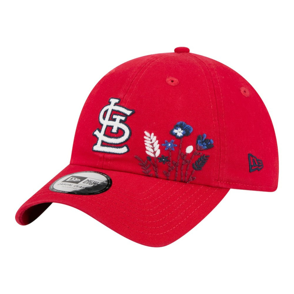 St. Louis Cardinals New Era Women's Wildflower Casual Classic Adjustable Hat - MLB Hats