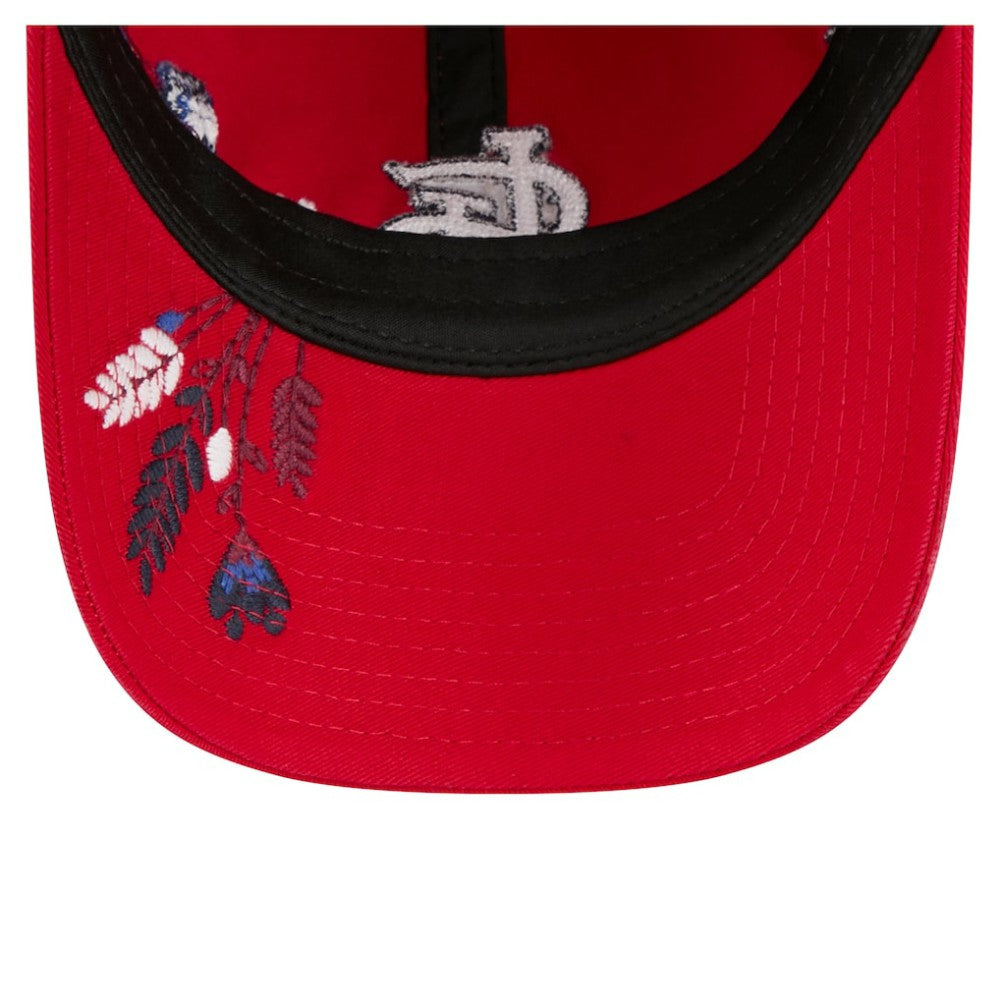 St. Louis Cardinals New Era Women's Wildflower Casual Classic Adjustable Hat - MLB Hats