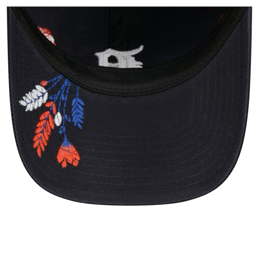 Detroit Tigers New Era Women's Wildflower Casual Classic Adjustable Hat - MLB Hats