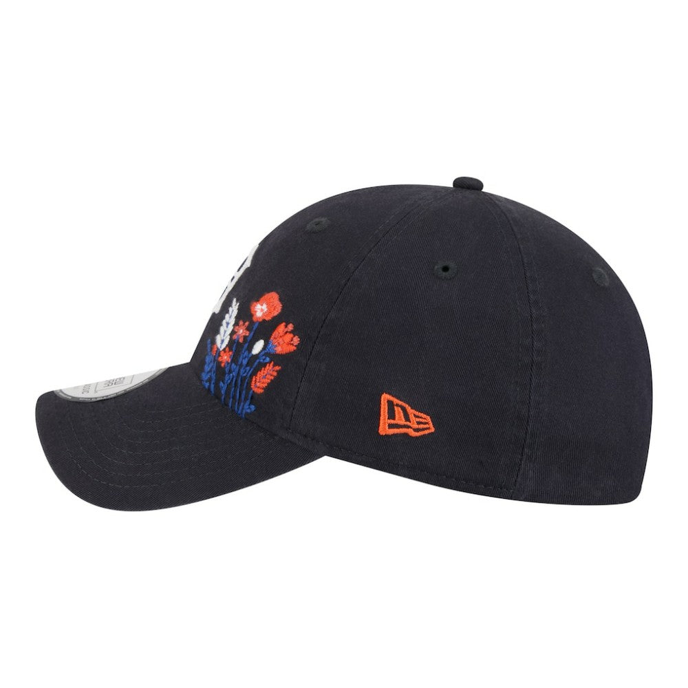 Detroit Tigers New Era Women's Wildflower Casual Classic Adjustable Hat - MLB Hats