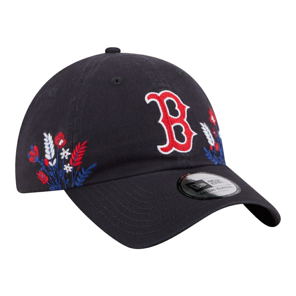 Boston Red Sox New Era Women's Wildflower Casual Classic Adjustable Hat - MLB Hats
